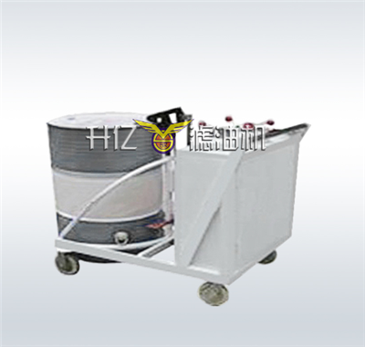 天津携带油桶式滤油机